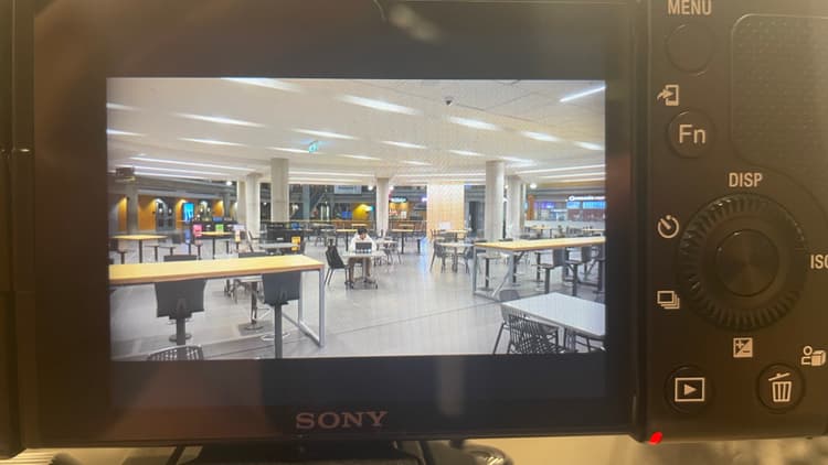 Shooting for a video